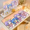 Large Office Cabinet Keyboard Mat Anime Lucky Star Konata Izumi's Mouse Pad PC Accessories Large Cute Locking Edge Laptop Carpet