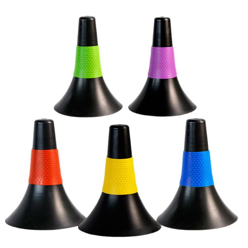 Basketball Training Cone Set: Loudspeaker, Marker, Ice Cream, Dribbling Returner, Obstacle, Barrier Bucket.