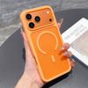   Matte Skin Feel Magnetic Phone Case For iPhone 17 Air 16 15 14 13 12 Pro Max Plus For Magsafe Shockproof Cover