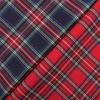 Christmas Plaid Fabric Check Print Polyester Squares Bundles Christmas Buffalo for Sewing Patchwork DIY Craft Holiday Decoration