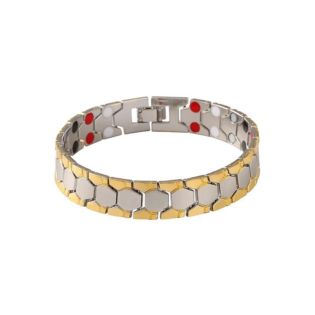 High-end Niche High-end Domineering Alloy Magnet Bracelet Men's Fashion Trend Jewelry
