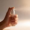 Transparent Pet Spray Bottle With Press Down Nozzle For Hand Sanitizer And Cosmetics