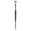 1pcs double head eye shadow brush makeup brush halo dye brush detail brush highlight brush soft fiber hair lying silkworm brush