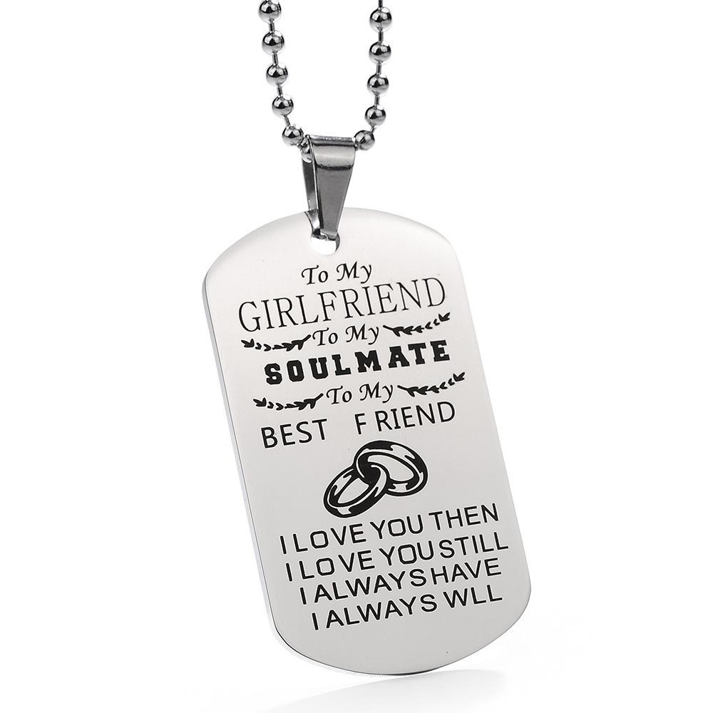 Stainless Steel Keychain for Family Members - European & American Fashion