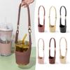 Portable Cup Holder With Leather Handle Anti-scalding Reusable Mug Sleeves For Everyday Use