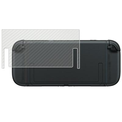 ClearView Carbon Fiber Clear Back Protector for Nintendo Switch Made In Japan 2,
