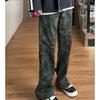 JYL Men's Denim Shorts Star Print Summer Thin  New Casual Fifth Pants Denim