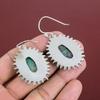 Ruby Fuchsite Earrings Gemstone Earring Designer Jewelry Wonderful Drop Earring 925 Sterling Silver Earrings Handmade Jewelry Gifts For Her