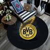 BVB092 Round Area Rug,Carpet Rug for Living Room Bedroom Sofa Playroom Decor,Non-slip Floor Mat