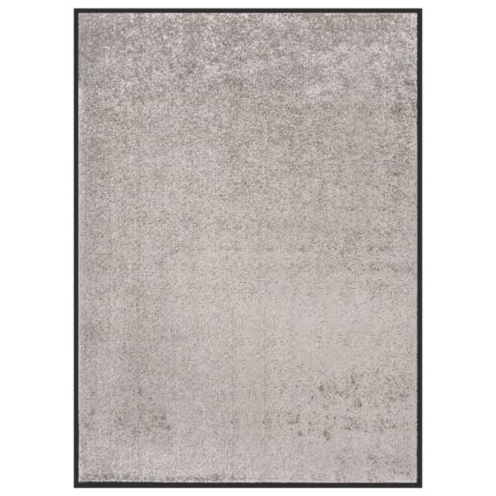 VidaXL Paillasson Gris 60x80 cm