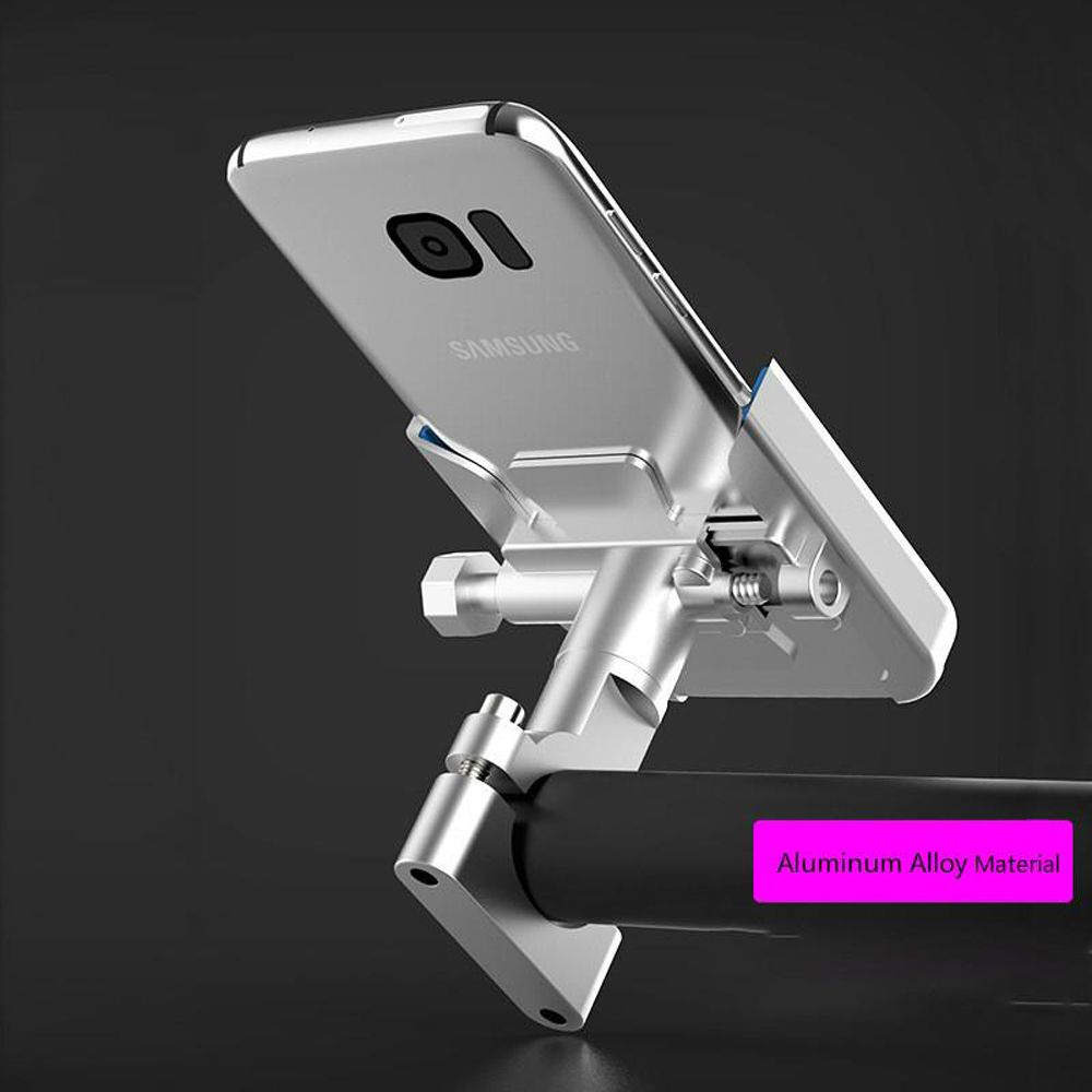 Anti Shake Bicycle Phone Holder Bike Handlebar Clip Stand Handlebar Mount Holder Phone Bracket