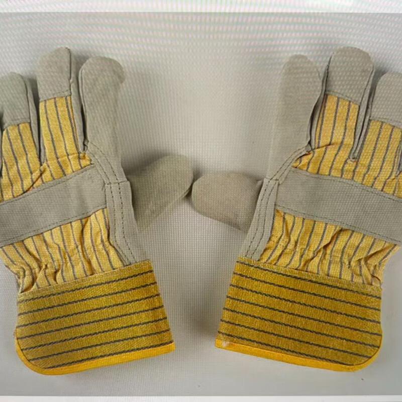 Brangdy Winter Leather Welding Gloves One Size