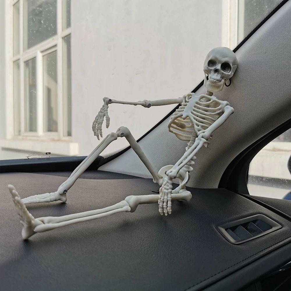 Skeleton Flexible Human Skeleton Model Car Decoration Anatomy Skeleton People Active Model
