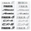 1pcs Car 3D ABS Chrome Emblem Trunk Letters Logo Badge Sticker Decal Accessories for mazda 3 5 6 Atenza Axela CX-4 CX-5 323 M3