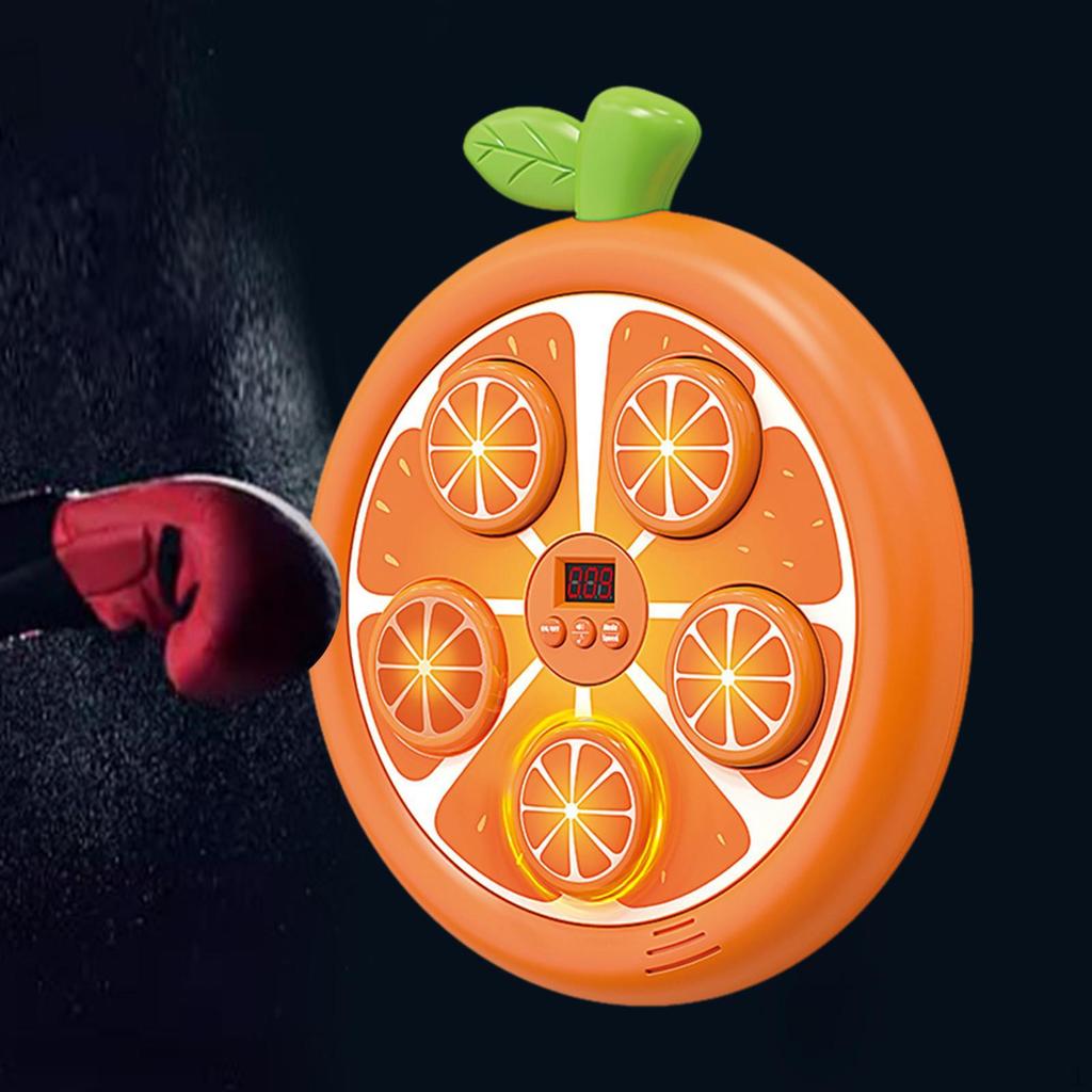 Music Boxing Machine Trainer for Boys Wall Mounted Electronic Target Sandbag