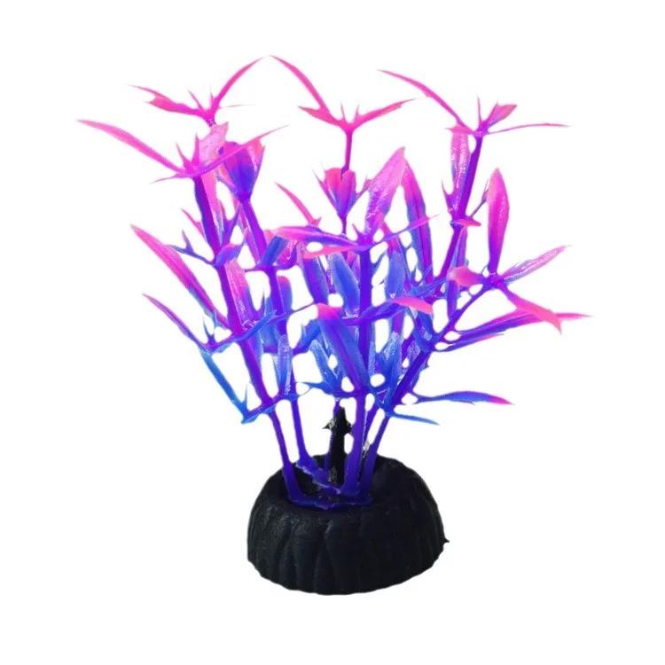 Artificial Aquarium Decorative Aquatic Plants Simulation Water Weeds Ornament Fish Tank Grass Decoration Accessories
