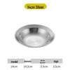 Abay Stainless Steel Straw Hat Deep Serving Bowl