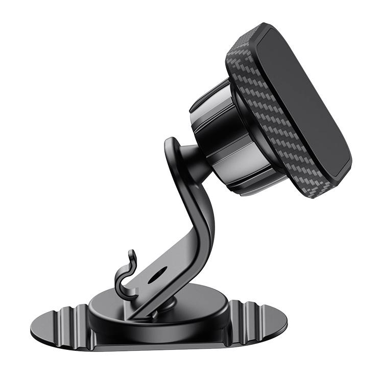 360° Rotating Magnetic Car Phone Holder with Adhesive and Hook