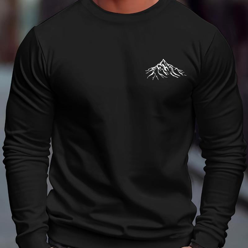 

Men s Oversized Crew Neck Sweatshirt, Loose Fit, Street Style S