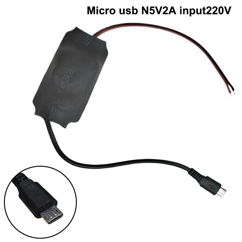 

1 Piece TYPEC USB Power Supply Transformer AC220V To DC5V 1A/2A Power Transformer Portable Small Camera WiFi Monitoring Adapter