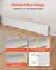 Baseboard Heater Covers, Premium Series 1222 Mm Standard Electric Heating Unit Front Cover for Home Improvement, Heavy-duty Steel, Easy Installation