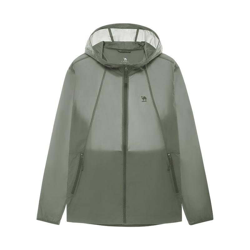 CAMEL Hooded UPF40+ Outdoor Sun Protection Jacket S