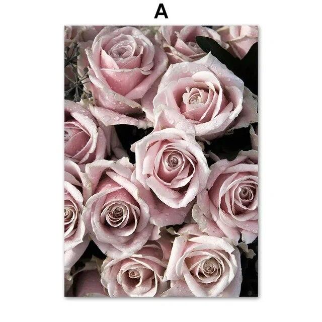 

Роза розовый автомобиль уличная девушка здание стены книги по искусству холст картины плакаты на скандинавскую тему и принты настенные панно для декора гостиной 21cm×30cm NoFrame