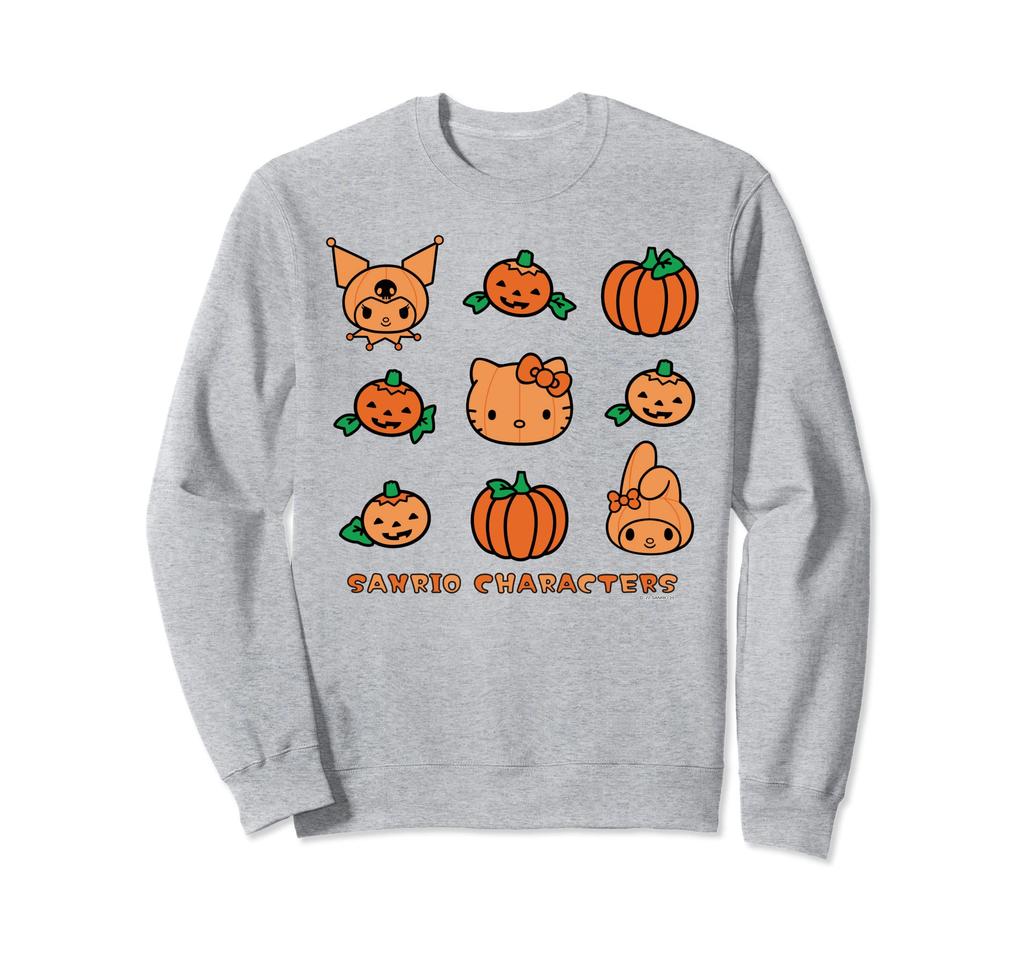 US Design Sanrio Characters Pumpkin Sweatshirt [Halloween Special]
