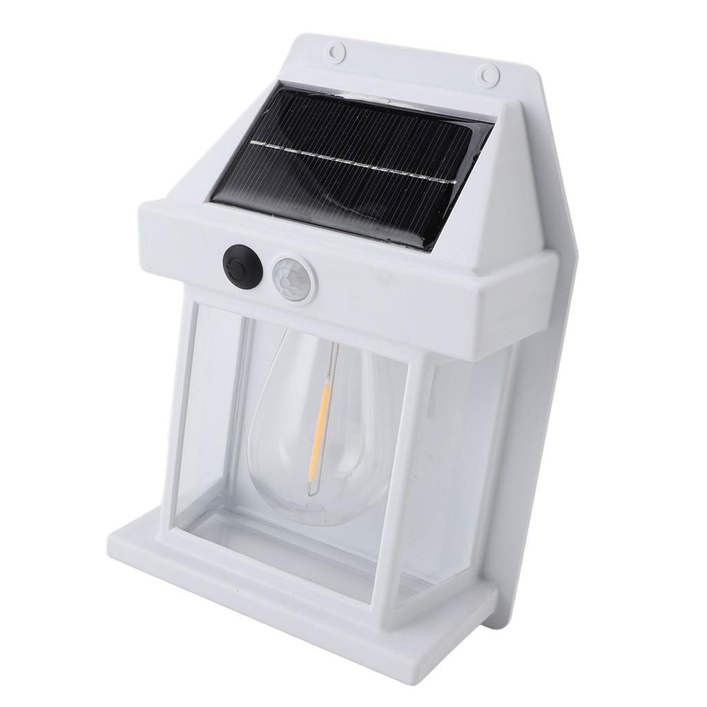 Solar Sensor Motion Wall Lights Waterproof Weather Resistant 3 Speed Cordless Solar Wall Lamps Porch Lanterns