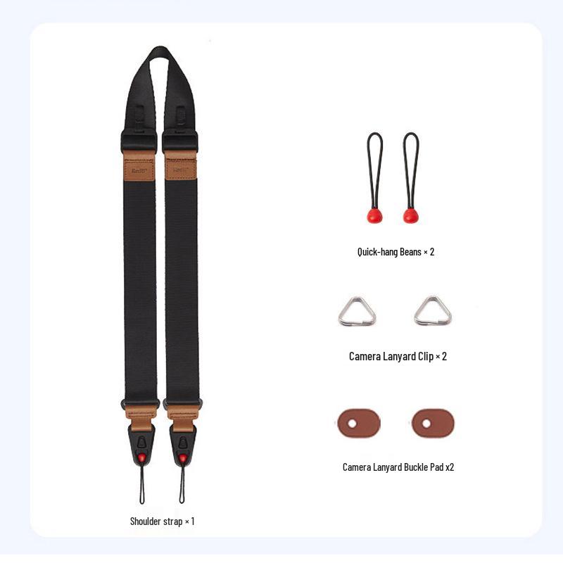 Quick Release Crossbody & Wrist Camera Strap for DSLR/Mirrorless - Photography Accessory