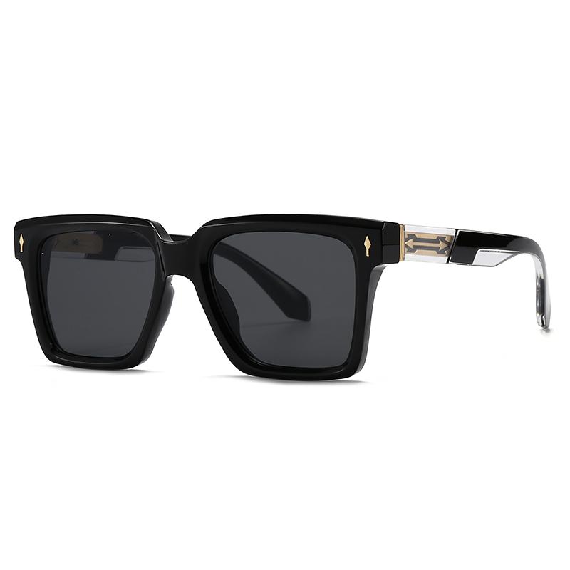 

Новые европейские и американские мужские очки-авиаторы, солнцезащитные очки с ретро квадратной оправой, в наличии 62010