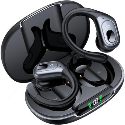 Wireless Earbuds Bluetooth 5.4 Headphones Sport Ear Buds with LED Display Charging Case,90H Playback Sweatproof In Ear Earphones for iOS Android