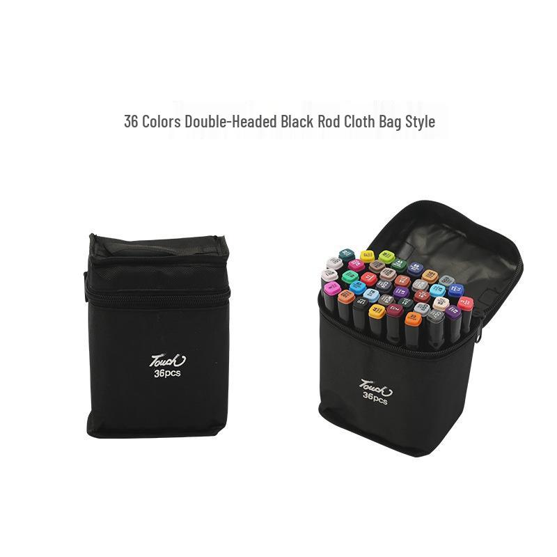 Dual-Tip Alcohol Oil-Based Marker Set for Kids - Colorful Watercolor Drawing Pens