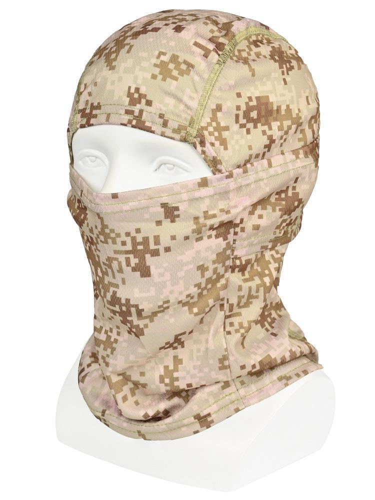 "Camouflage Motorcycle Balaclava: Dustproof, Sun-Protection Summer Riding Mask"