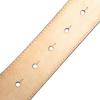 Great VERSACE Belt Medusa Motif Buckle Beige Calf Leather Mens Used