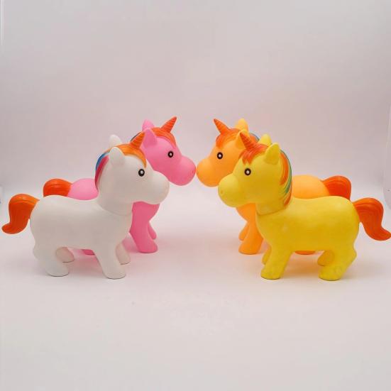 Squeaky Squeeze Toy with Sound Soft TPR Fidget for Kids Cute Animal-Shaped Decompression Gadget Fun Stress Relief Gift for Children