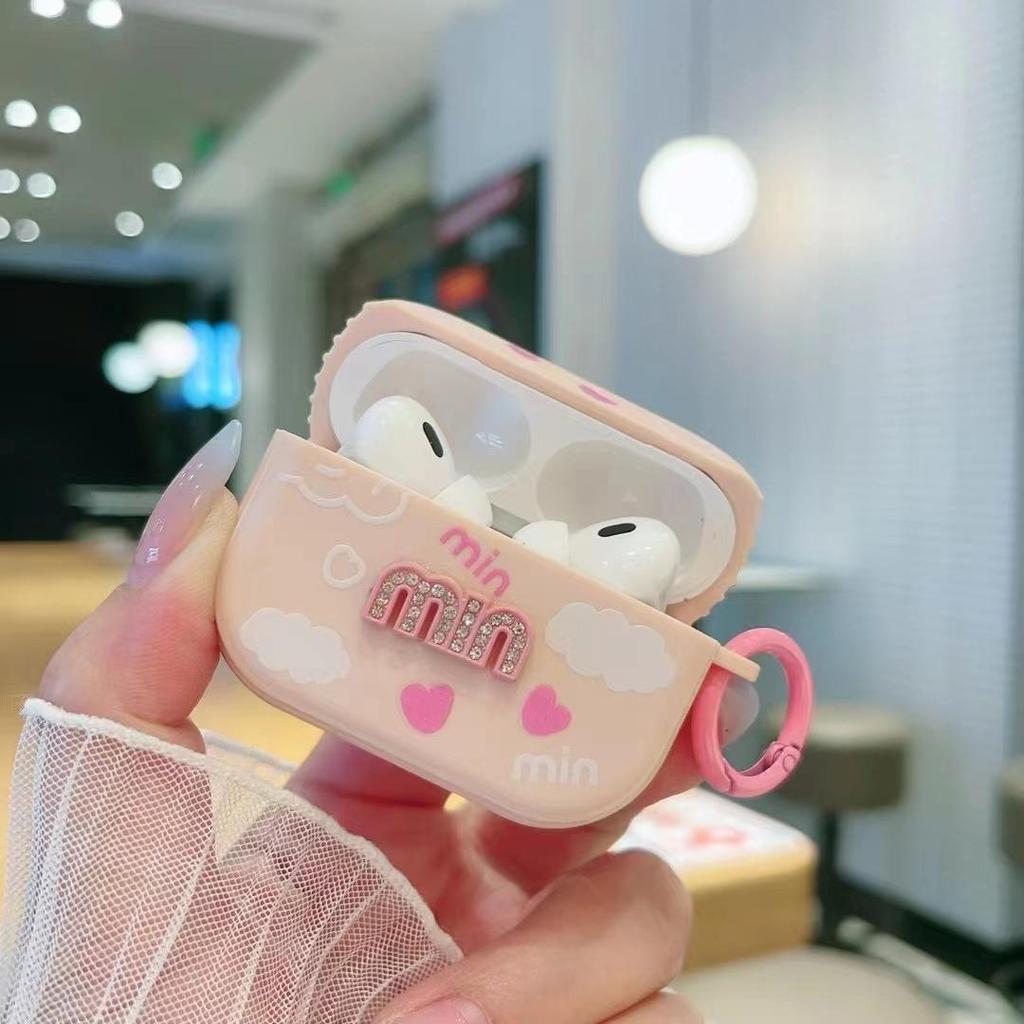 Film Soft Case Full screen love and cuteness Suitable For AirPods Pro AirPods3 AirPods2 AirPods1 Pro2 Headphone Cover Protective Cover