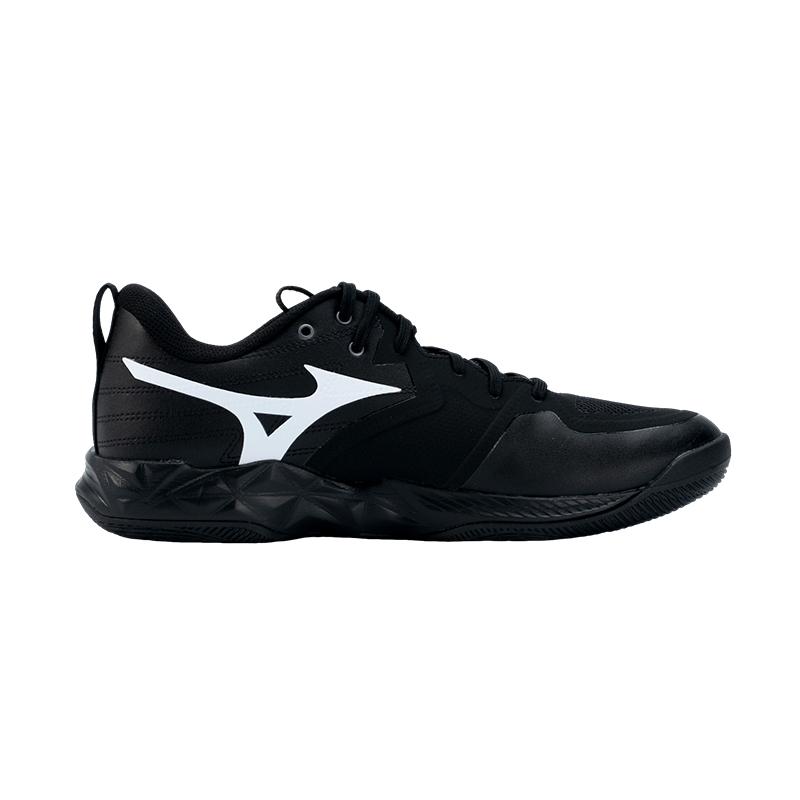Mizuno WAVE MOMENTUM PRO Volleyballschuhe Unisex Niedrig geschnitten Schwarz/Weiß V1GA254082