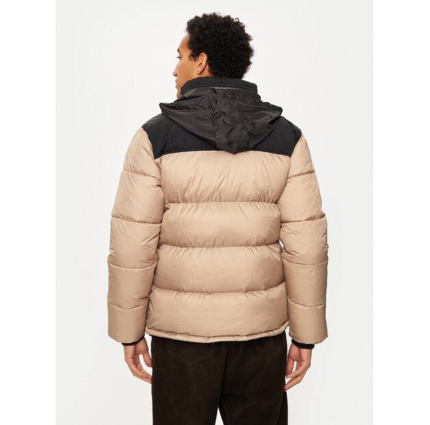 Winter Jacket SCHOTT NYC UTAH Beige Color, Standard Fit