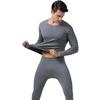 Hengyuanxiang Men's Pure Cotton Thermal Underwear Set