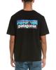LOGO 38504 BLK [Patagonia] M'S P-6 RESPONSIBILI-TEE (S, (BLACK))