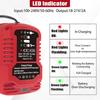 100V-240V Portable Li-ion Battery Mini Compact Charger for Milwaukee 18V Lithium Battery Replacement for M18 18V Battery Charger