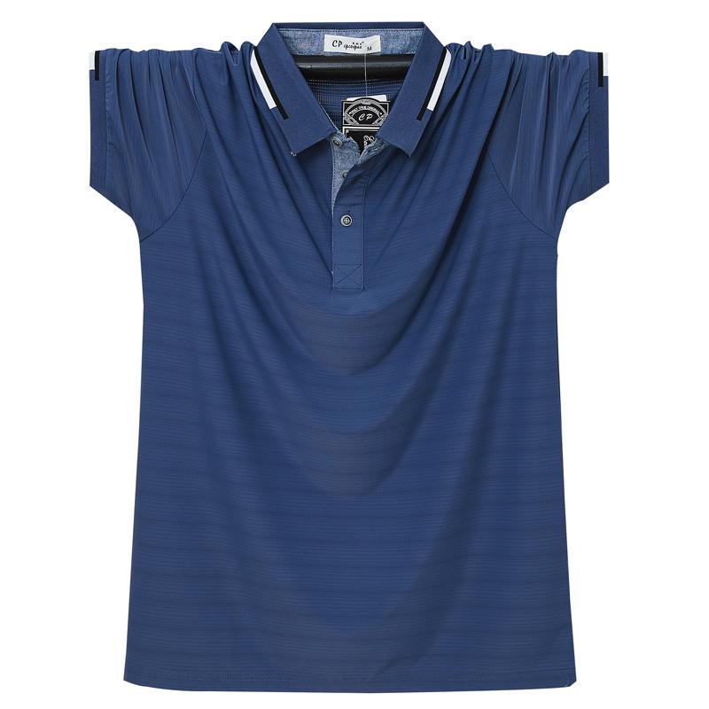 Buy New summer men polo shirts short sleeve plus size Loose Breathable Buy New summer men polo shirts short sleeve plus size Loose Breathable