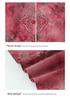 Elegant Spring/Summer Printed Two-Piece Set: Seven-Sleeve Shirt & Pants for Elderly Women