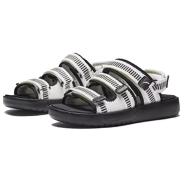 Anta Modne Uniwersalne Sandały Plażowe Damskie Sandały Białe Czarne 122538508-3