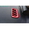 Dashboard L&R Air Outlet Vent Cover For Nissan Sentra Sylphy -24 Bright Red