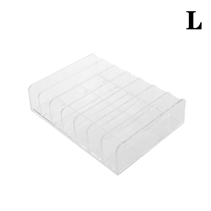 Far Paleti Düzenleyici Şeffaf Göz Farı Saklama Tepsisi Kozmetik Rafı Makyaj Malzemeleri Bölmeli Tutucu Kadın Kız İçin