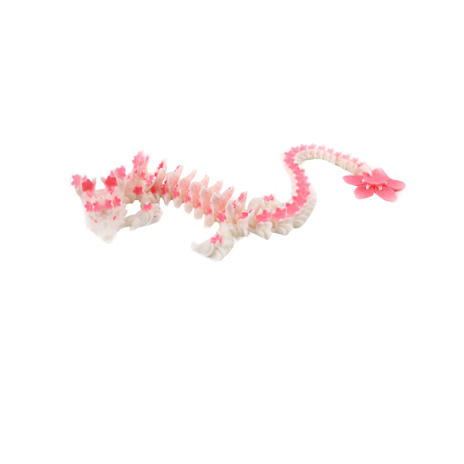 High-Quality 3D High-Quality Printed High-Quality Cherry High-Quality Blossom Fantasy creature High-Quality Figurine, High-Quality Figurine (as the picture,L)