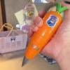 Zootopia 2 Karotten-Aufnahmestift für Jungen Mädchen Anime Judy Nick 60 Sekunden Kompaktrekorder Schüler Mode Kugelschreiber Schreibwaren