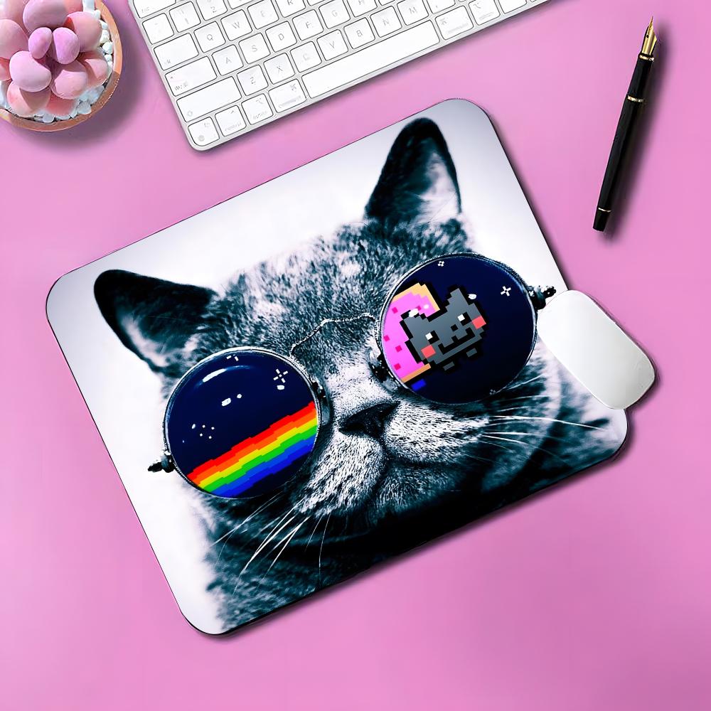 

Big Nyan Cat Mouse Pad Gaming Mouse Pad Small Mousepad For PC Gamer Desktop Decoration Office Mouse Mat 220x180x2mm